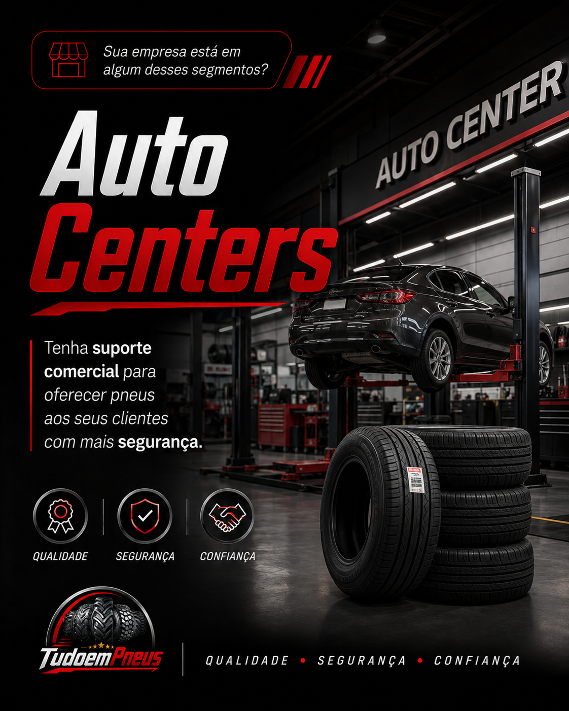 Auto center com atendimento automotivo
