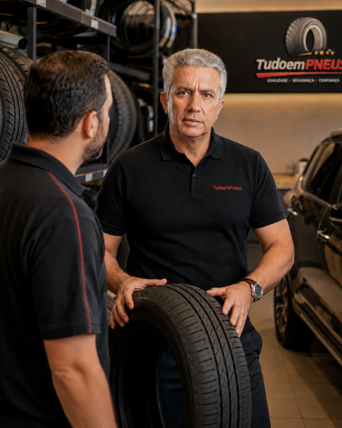 Soluções em pneus para automóveis